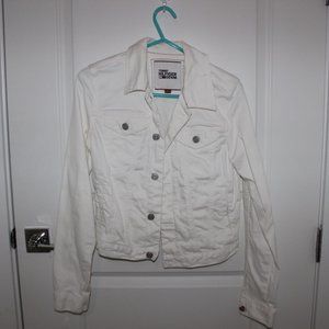 Tommy Hilfiger White Denim Jacket